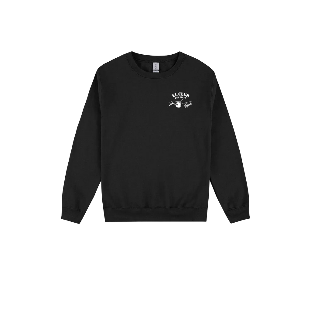 Black front flat lay