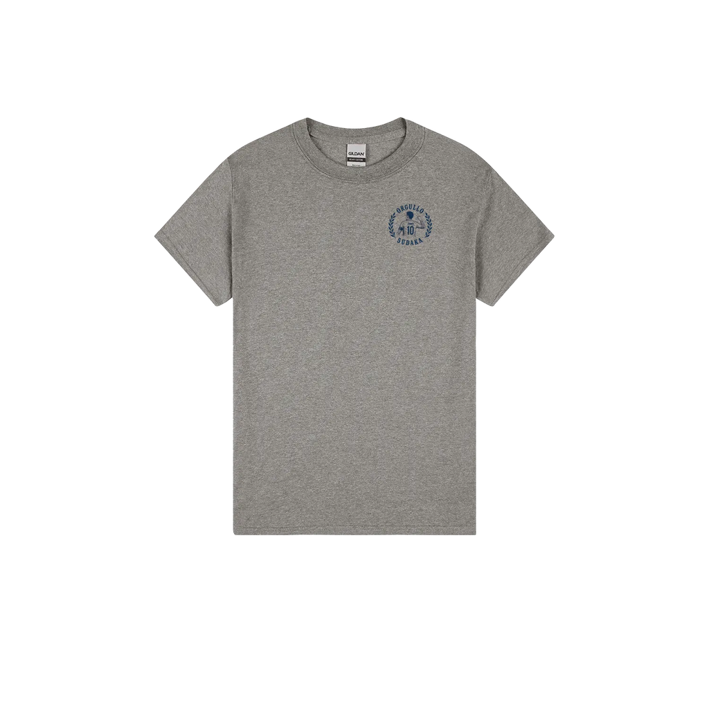 Heather Graphite front flat lay