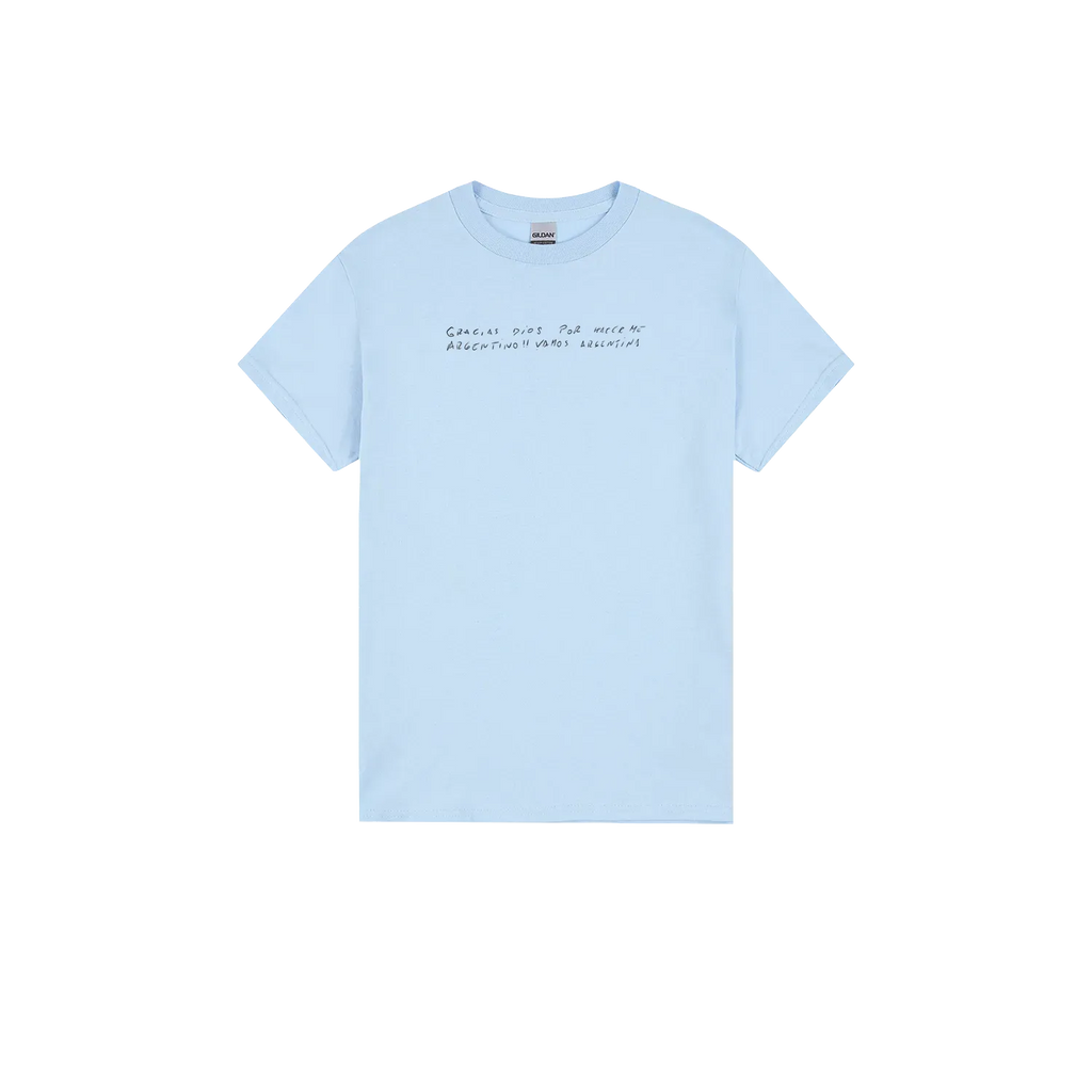 Light Blue front flat lay