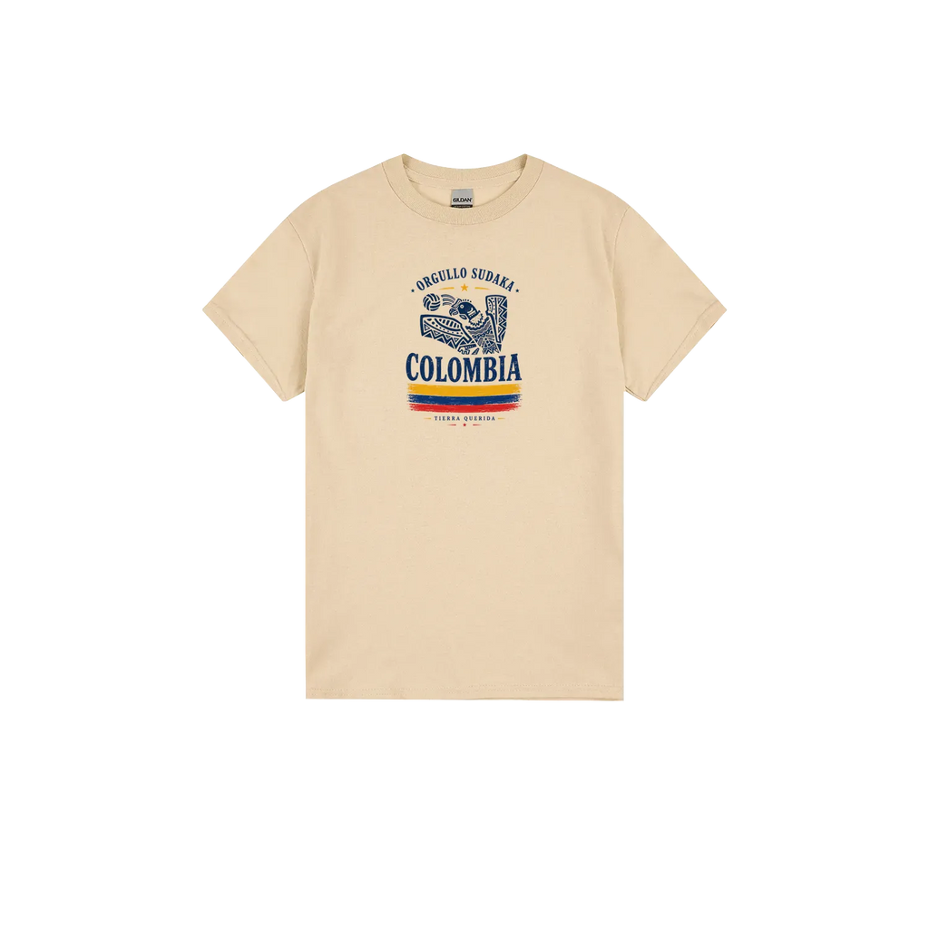 Sand front flat lay