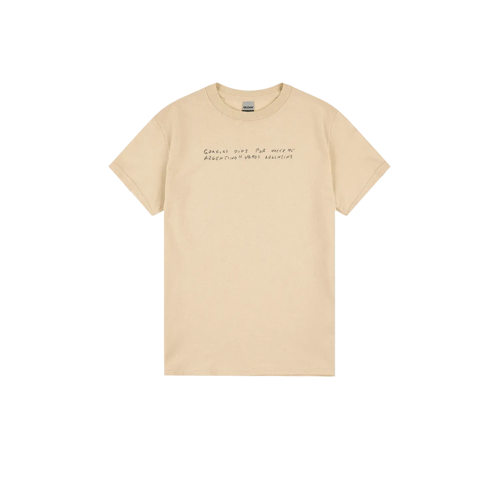 Sand front flat lay