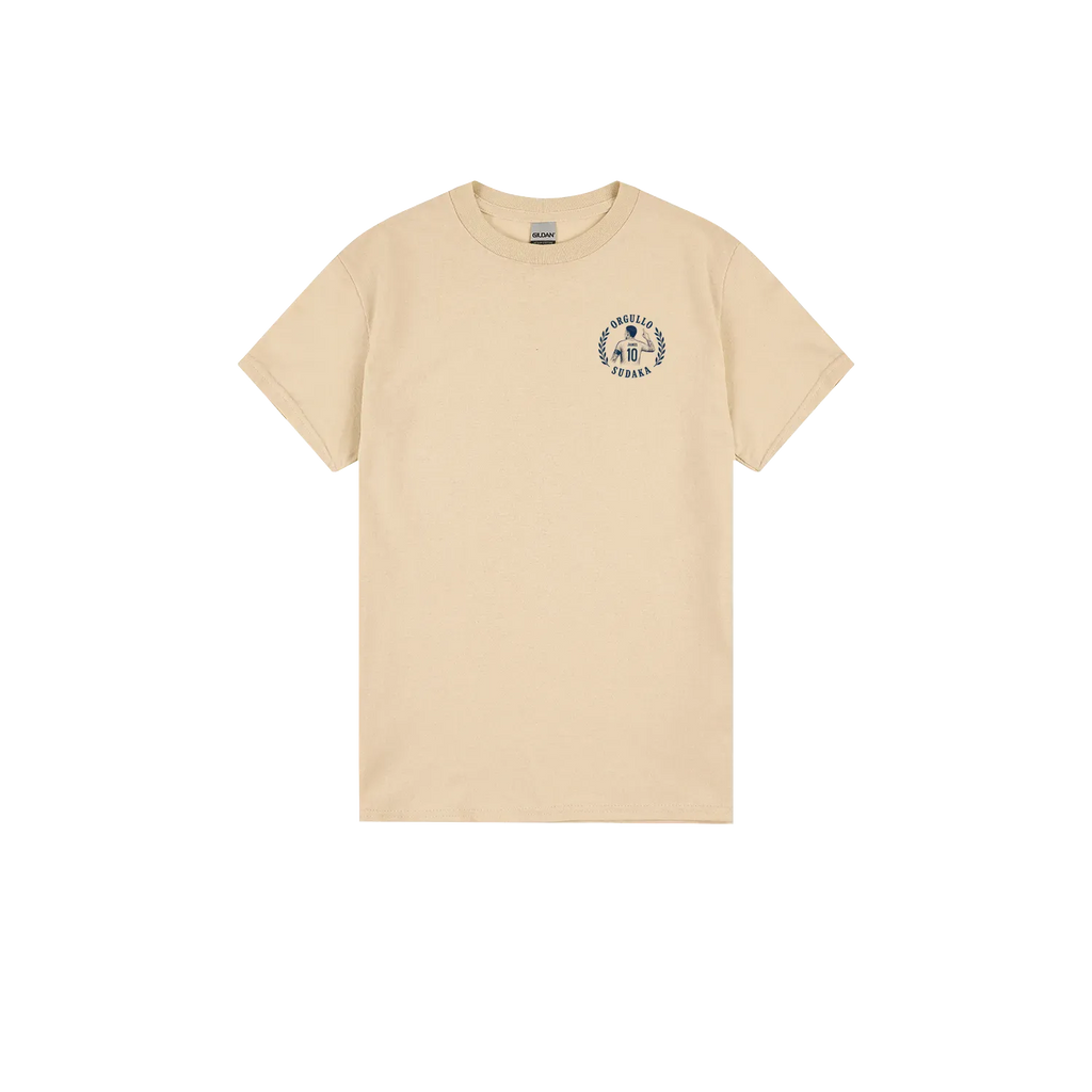 Sand front flat lay
