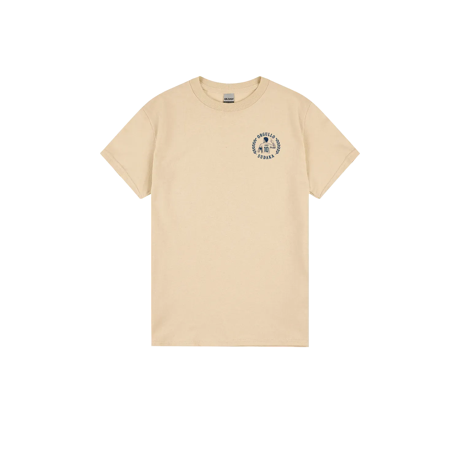 Sand front flat lay