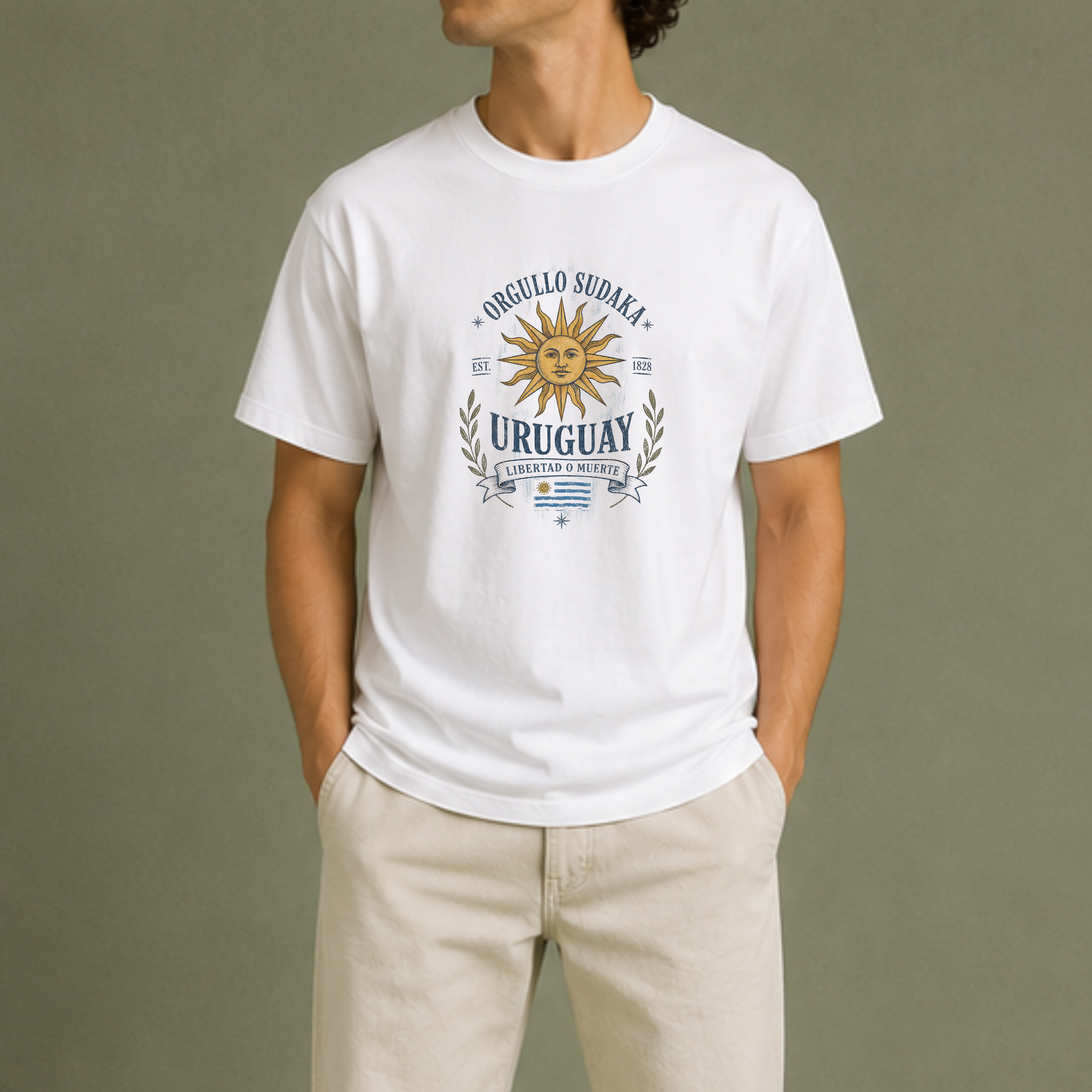 Uruguay Libertad Men T-shirt