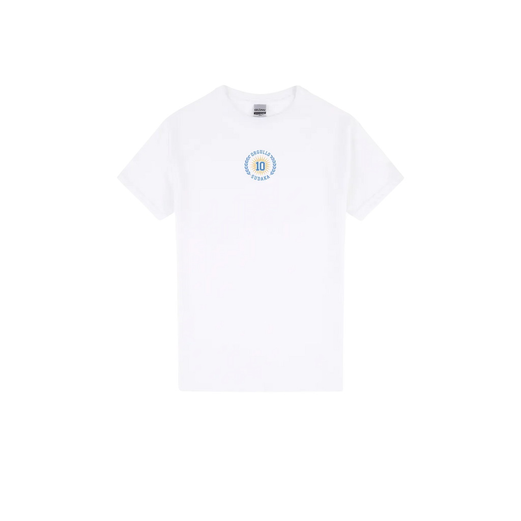 White front flat lay