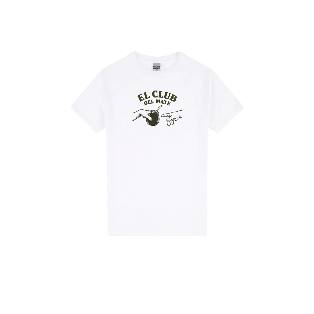 White front flat lay