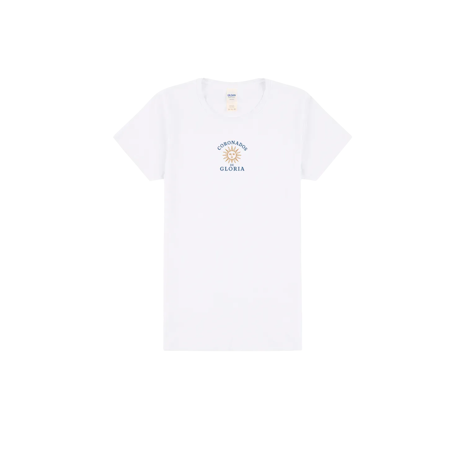 White front flat lay