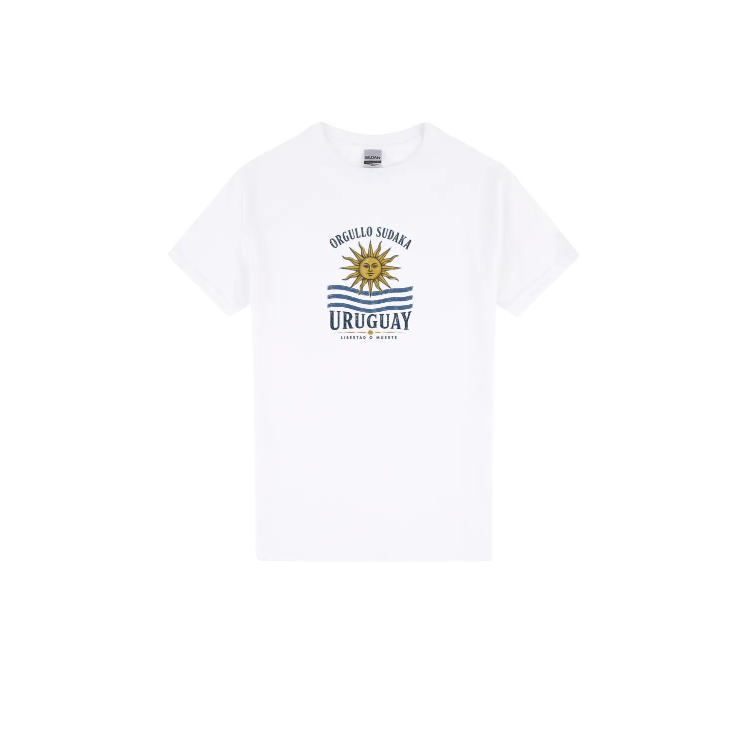 White front flat lay