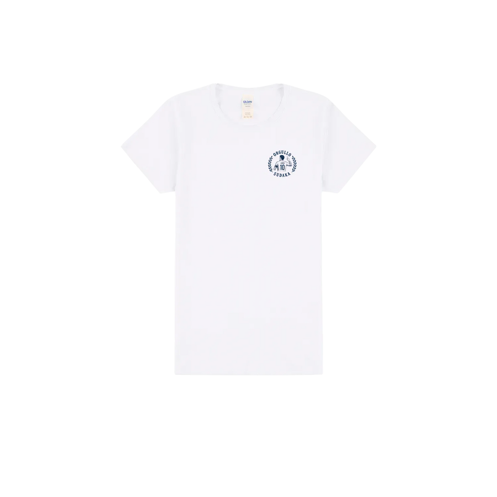 White front flat lay