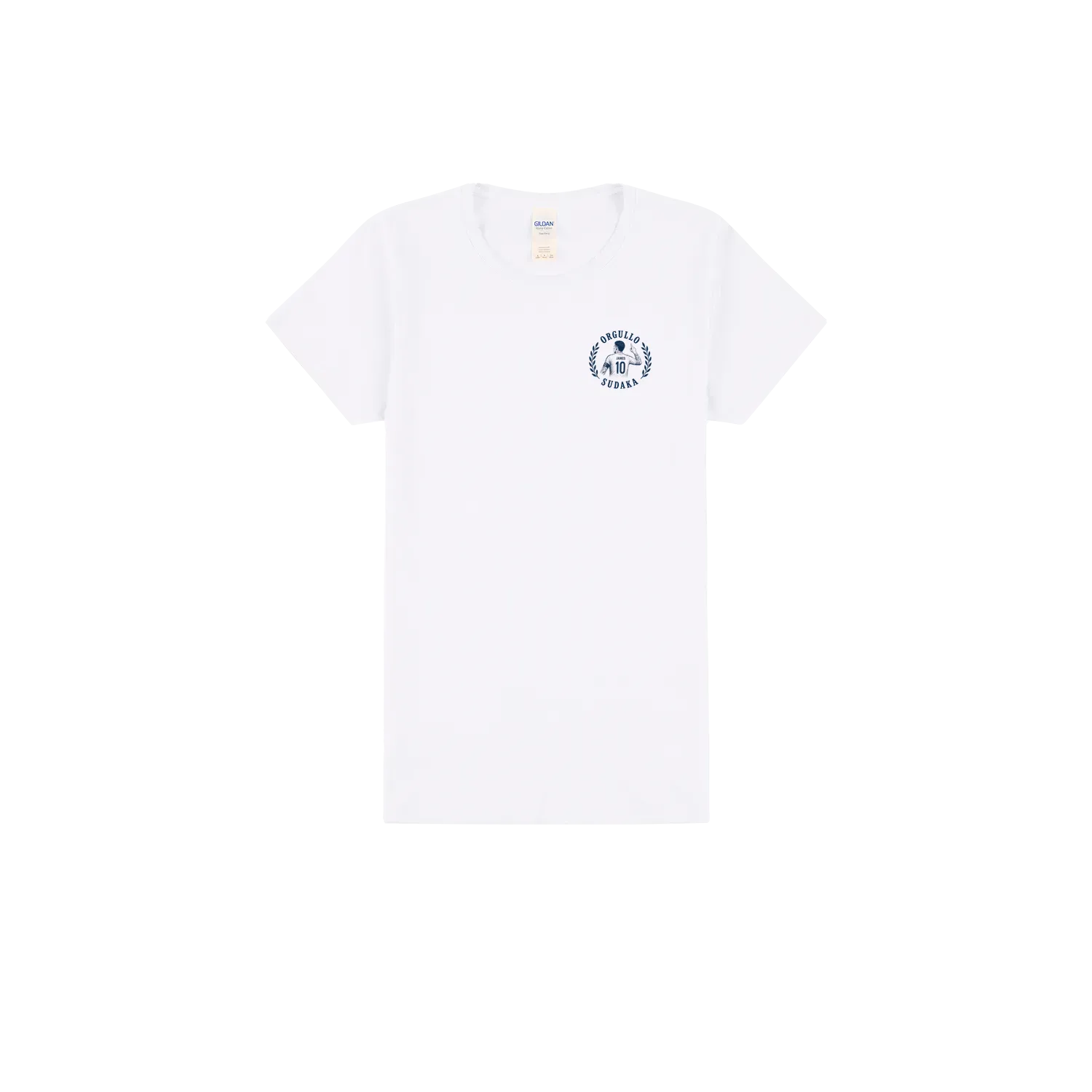 White front flat lay