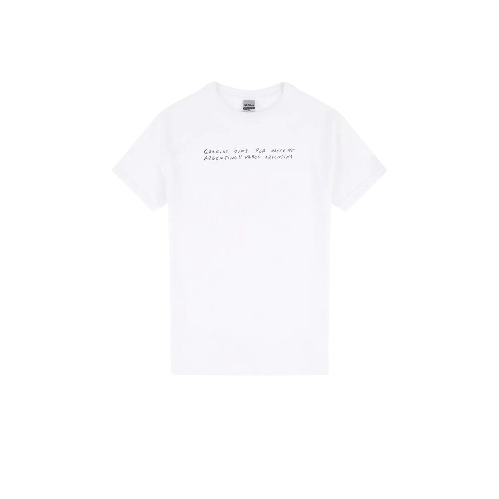 White front flat lay