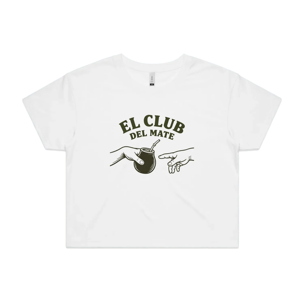 White front flat lay