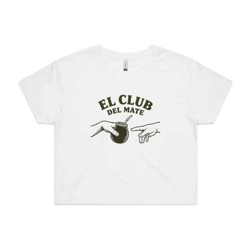 White front flat lay