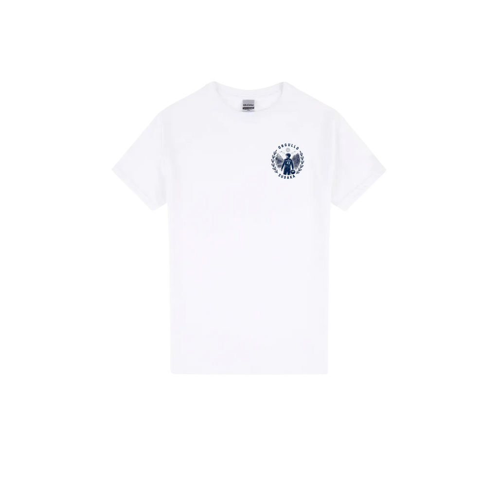 White front flat lay