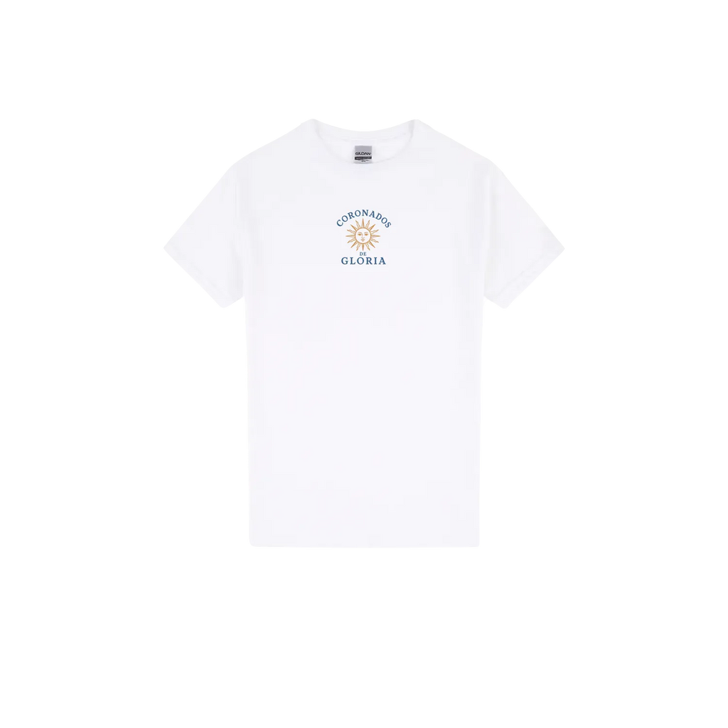 White front flat lay