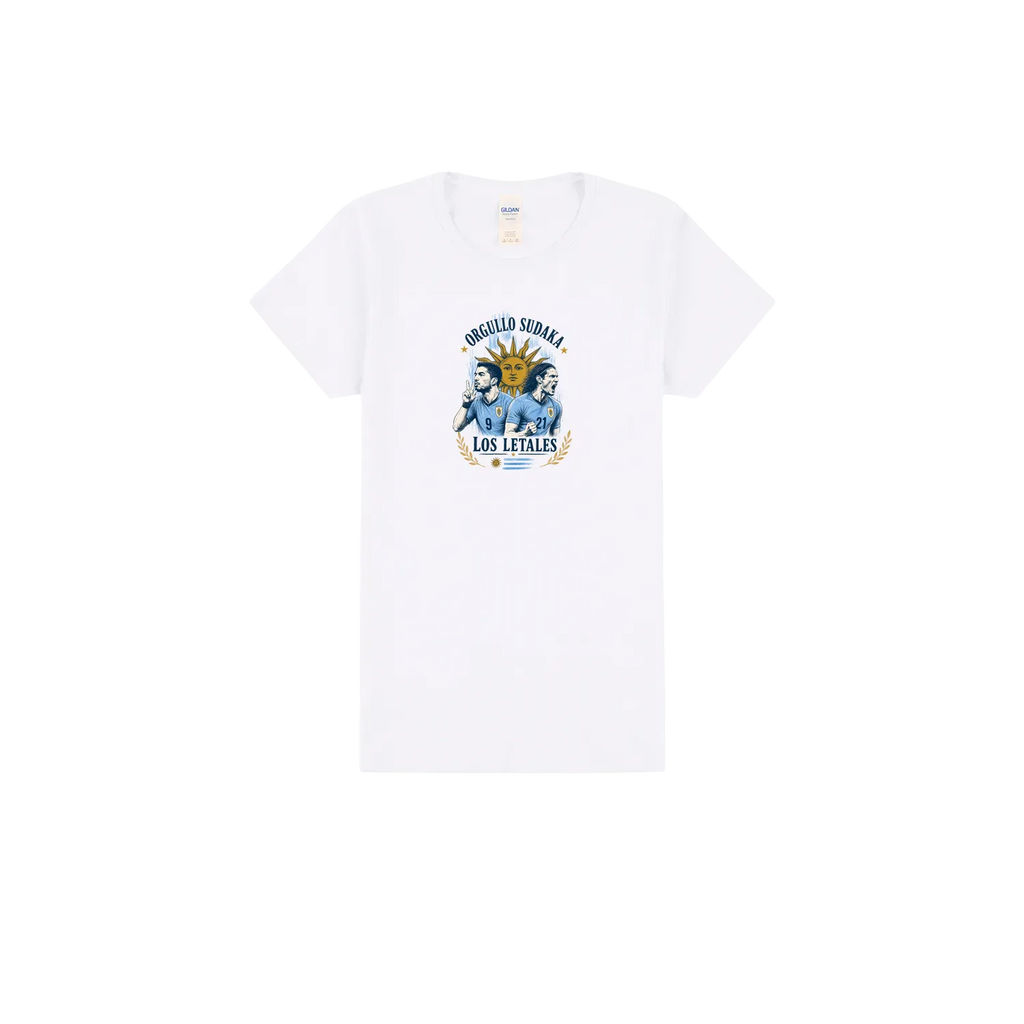 White front flat lay
