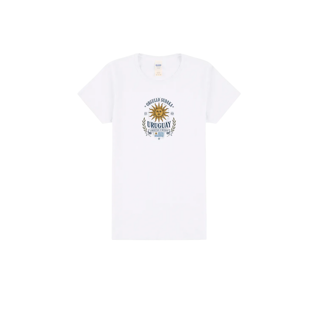 White front flat lay
