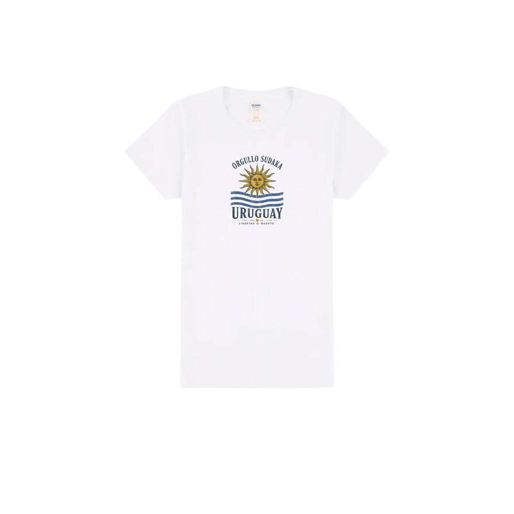 White front flat lay