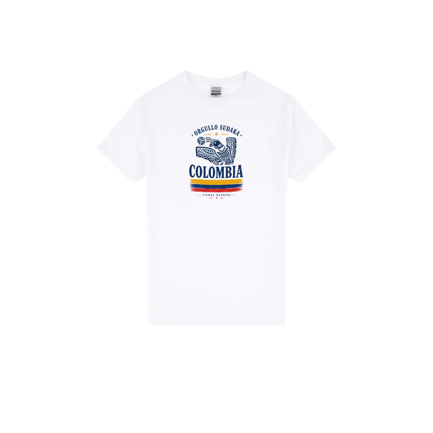 White front flat lay