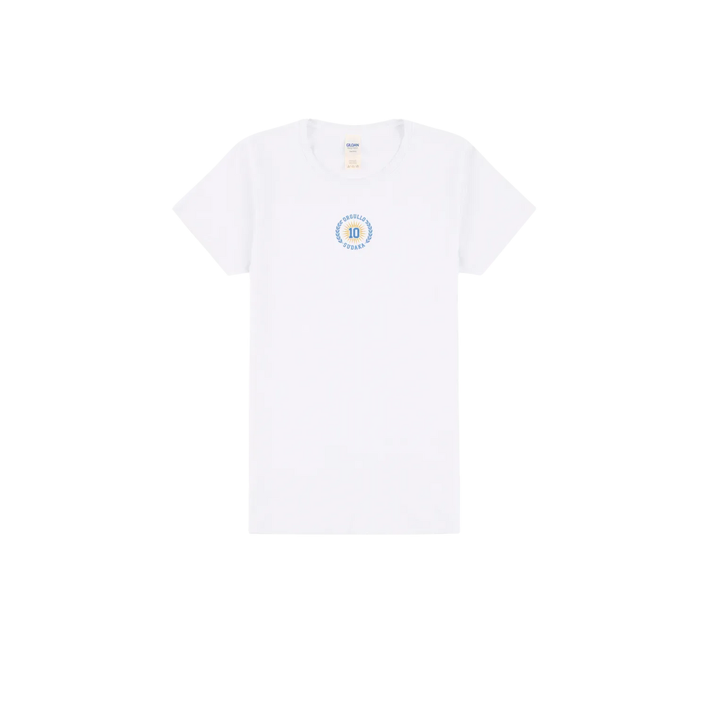 White front flat lay