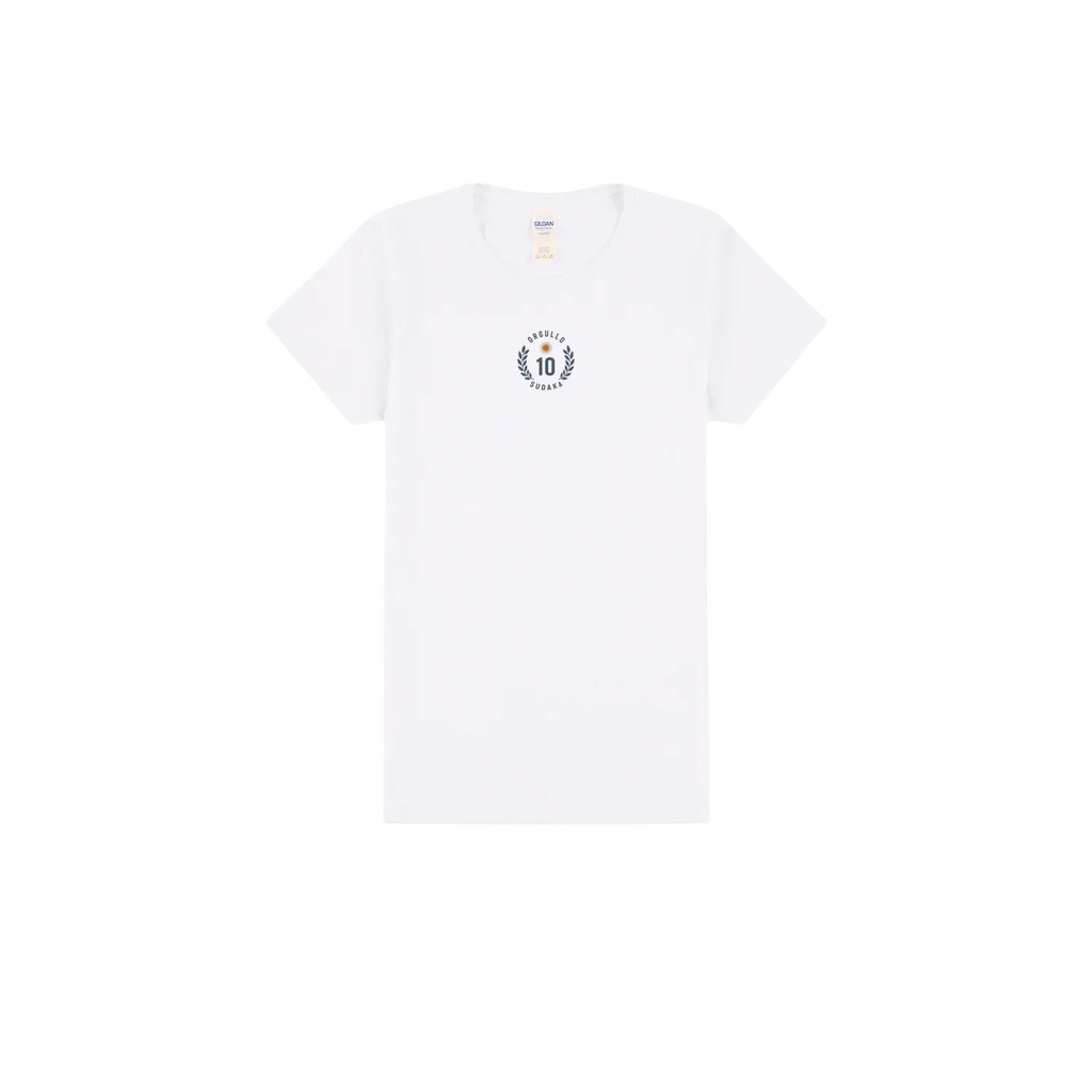 White front flat lay