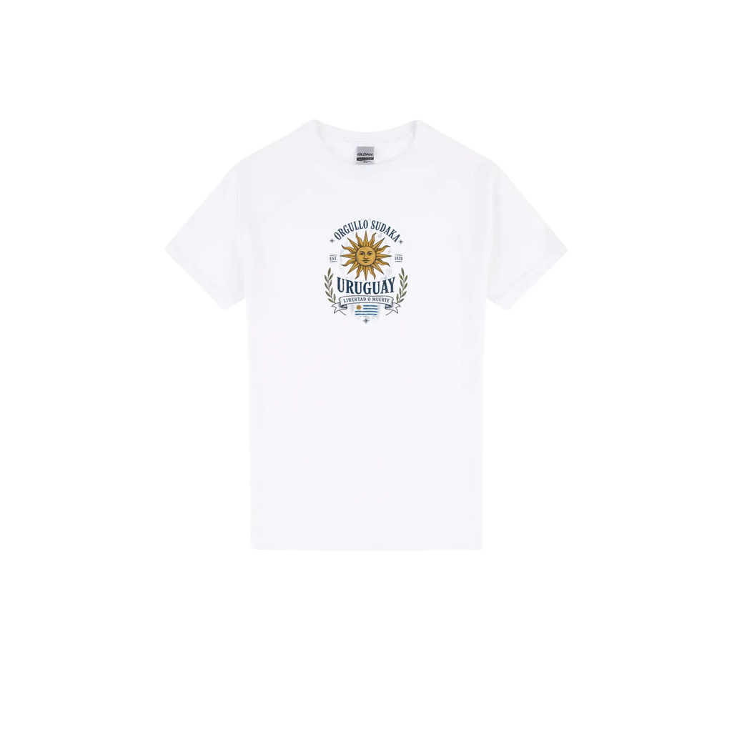 White front flat lay